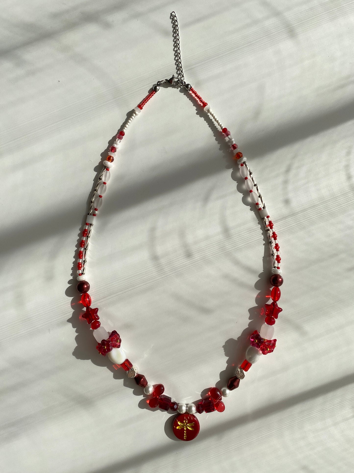 Festive Vibe Dragonfly Necklace